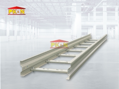 Cable Ladder พ่นสีฝุ่น